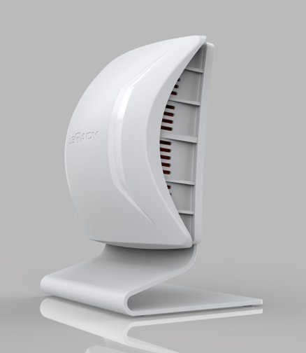 White — stand